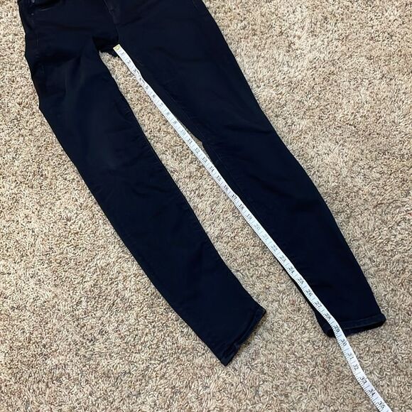 Mother Denim The Looker Mid-Rise Skinny Jeans in Not Guilty Black Size 25 - Picture 15 of 15